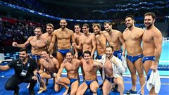 Χάλκινη η Εθνική πόλο