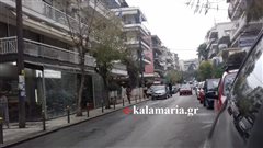 Πριν λίγο - Σύγκρουση οχημάτων στην Καλαμαριά