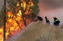 Υψηλός κίνδυνος σήμερα για φωτιά στη Χαλκιδική