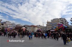 Μια μεγάλη Χριστουγεννιάτικη γιορτή στήθηκε στην Καλαμαριά (βιντεο)